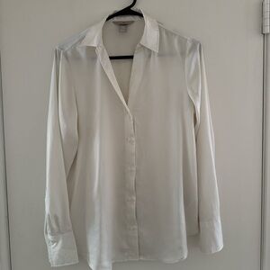 H&M Classic Cream Women's Blouse